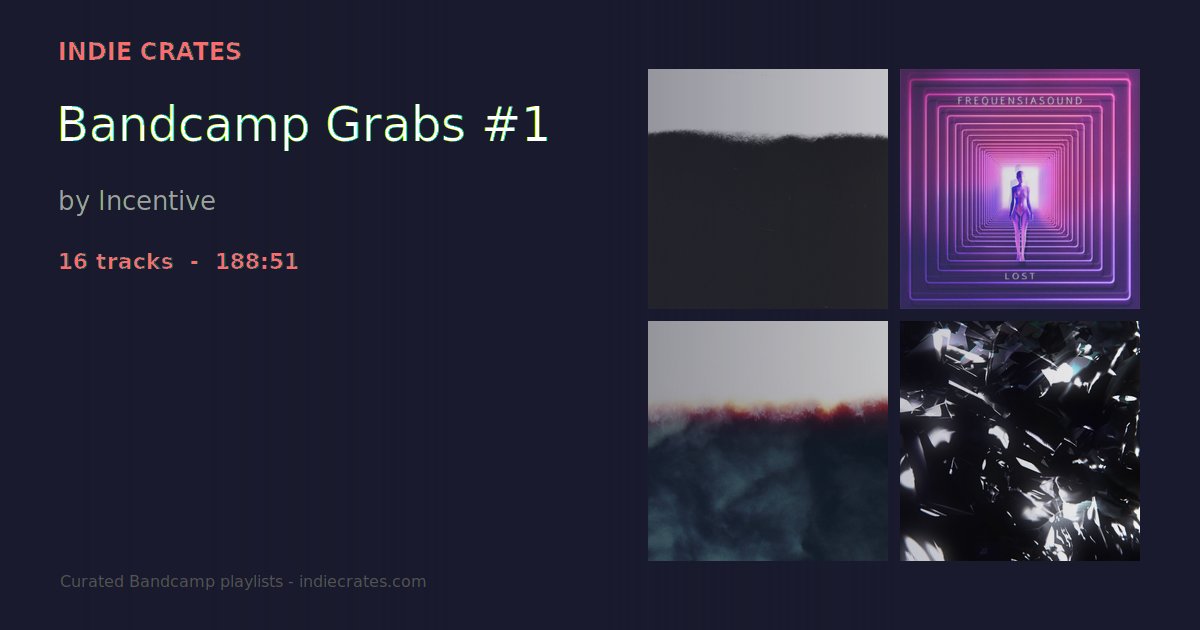 Bandcamp Grabs #1 by Incentive